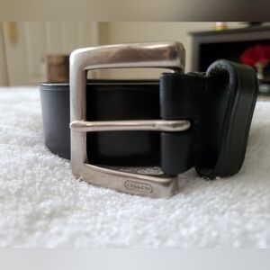 COACH men's leather belt XXL